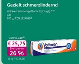 Schmerzgel forte 23,2 mg/g im aktuellen Prospekt bei mea - meine apotheke in Seelze