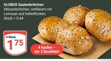 Aktuelles Saatenbrötchen Angebot bei GLOBUS in Oberhausen ab 1,75 €