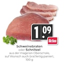Schweinebraten Angebote bei Hieber Lörrach für 1,09 €