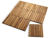 Aktuelles JYSK Terrassenfliese KNEKKAND B30xL30 Hartholz 9Stk/Pck Angebot bei JYSK in Mönchengladbach ab 17,50 €