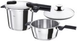 Schnellkochtopf-Set „Vitaquick“ im Angebot bei XXXLutz Möbelhäuser in Ansbach Schnellkochtopf-Set „Vitaquick“ Angebote von Fissler bei XXXLutz Möbelhäuser Ansbach für 249,90 €