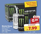 Aktuelles Monster Energy Angebot bei combi in Langenhagen ab 7,99 €