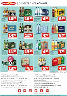 Sprite im aktuellen Getränke Oase Prospekt (Dortmund) Sprite im Getränke Oase Prospekt "Aktuelle Angebote" mit 2 Seiten (Dortmund)