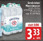 Mineralwasser Medium im Angebot bei EDEKA in Soest Mineralwasser Medium Angebote von Gerolsteiner bei EDEKA Soest für 3,33 €