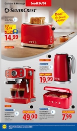 Prix et réduction Grille-Pain dans le prospectus Lidl en cours Offre Grille-Pain dans le catalogue Lidl du moment à la page 34