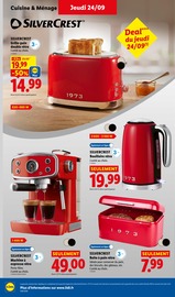 Promos Grille-Pain dans le catalogue "Économisez tout de suite !!" de Lidl Grille-Pain en promo dans le catalogue Lidl à la page 34