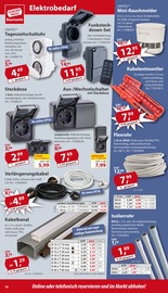 Aktueller Sonderpreis Baumarkt Prospekt mit Kabel, "… da, wo du immer richtig liegst!", Seite 14