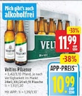 Pilsener von Veltins für 10,99 € bei E center im Angebot Pilsener von Veltins im aktuellen E center Prospekt