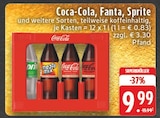 Aktuelles Coca-Cola, Fanta, Sprite Angebot bei E center in Kleve ab 9,99 €