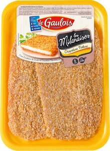 Escalopes de dinde Les Milanaises - Monoprix à Vannes Escalopes de dinde Les Milanaises en promo chez Monoprix Vannes à 12,80 €