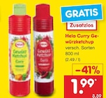 Curry Gewürzketchup Angebote von Hela bei Netto Marken-Discount Paderborn für 1,99 €