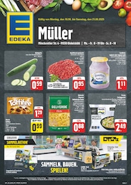 EDEKA Prospekt für Fichtenau mit 8 Seiten EDEKA Prospekt für Fichtenau: "Wir lieben Lebensmittel!", 8 Seiten, 16.06.2025 - 21.06.2025