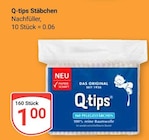 Stäbchen Nachfüller Angebote von Q-tips bei GLOBUS Pulheim für 1,00 €