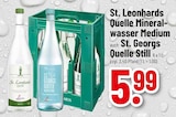 Trinkgut Weissach - St. Leonhards Quelle Mineralwasser Medium auch St. Georgs Quelle Still Angebot im Prospekt St. Leonhards Quelle Mineralwasser Medium auch St. Georgs Quelle Still bei Trinkgut im Weissach Prospekt für 5,99 €