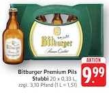Premium Pils Stubbi im Angebot bei E center in Göppingen Premium Pils Stubbi Angebote von Bitburger bei E center Göppingen für 9,99 €