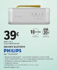 Enceinte Bluetooth - PHILIPS en promo chez E.Leclerc Enceinte Bluetooth - PHILIPS dans le catalogue E.Leclerc