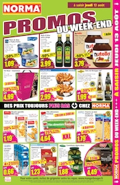 Promos Nutella dans le catalogue "Votre Discounter Régional" de Norma Nutella en promo dans le catalogue Norma à la page 11