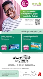 Apotheke Prospekt von mea - meine apotheke Unterschneidheim mea - meine apotheke Prospekt: "Unsere Juni-Angebote", 4 Seiten, 01.06.2025 - 30.06.2025