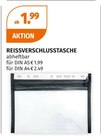 Reißverschlusstasche DIN A5 im Angebot bei Müller in Stuttgart Reißverschlusstasche DIN A5 Angebote bei Müller Stuttgart für 1,99 €