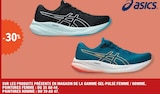 -30% sur les produits présent en magasin de la gamme Chaussures Gel-Pulse Femme / Homme - Asics en promo chez E.Leclerc Villiers-le-Bel