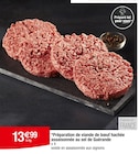 Carrefour Dunkerque - Promo Préparation de viande de bœuf hachée assaisonnée au sel de Guérande Promo Préparation de viande de bœuf hachée assaisonnée au sel de Guérande à 13,99 € dans le catalogue Carrefour à Dunkerque