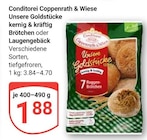 Unsere Goldstücke kernig & kräftig Brötchen im Angebot bei GLOBUS in Amberg Unsere Goldstücke kernig & kräftig Brötchen Angebote von Coppenrath & Wiese bei GLOBUS Amberg für 1,88 €