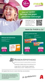 mea - meine apotheke Apotheken Prospekt der aktuellen Woche mit 4 Seiten, gültig von 01.07.2026 bis 31.07.2026, in Spardorf und Umgebung Aktueller mea - meine apotheke Apotheken Prospekt in Spardorf und Umgebung, "Unsere Juli-Angebote" mit 4 Seiten, 01.07.2026 - 31.07.2026