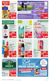 Milka im Kaufland Prospekt "Aktuelle Angebote" mit 44 Seiten (München)