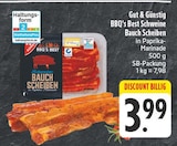 EDEKA - BBQ's Best Schweine Bauch Scheiben Angebot im Prospekt BBQ's Best Schweine Bauch Scheiben bei EDEKA im Prospekt "" für 3,99 €