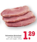 Schweine-Schnitzel Angebote bei E center Mainz für 1,29 €