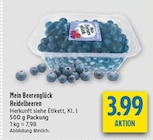 Heidelbeeren bei diska im Rackwitz Prospekt für 3,99 €