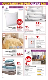 Offre Oreiller dans le catalogue Super U du moment à la page 38