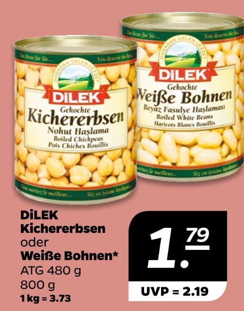 Gekochte Kichererbsen