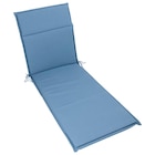 Auflage rauchblau Polyester B/H/L: ca. 63x4,5x190 cm von  im aktuellen POCO Prospekt für 19,99 €