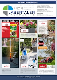 Labertaler Fachmarkt Prospekt für Rottenburg: "IHR STARKER BAUMARKT VOR ORT!", 16 Seiten, 11.04.2026 - 23.04.2026