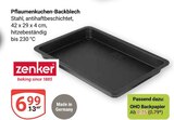 Pflaumenkuchen-Backblech im Angebot bei GLOBUS in Frechen Pflaumenkuchen-Backblech Angebote von Zenker bei GLOBUS Frechen für 0,75 €