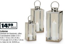 OBI Angersdorf - Laterne Laterne Angebot bei OBI Angersdorf im Prospekt "SCHMÜCK DICH GLÜCKLICH"