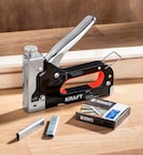 Set agrafeuse manuelle / pinces à boutons-pression et oeillets - KRAFT WERKZEUGE - Norma à Metz Set agrafeuse manuelle / pinces à boutons-pression et oeillets - KRAFT WERKZEUGE en promo chez Norma Metz à 5,00 €