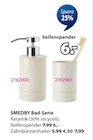 Seifenspender SMEDBY im JYSK Prospekt Seifenspender SMEDBY von im aktuellen JYSK Prospekt für 4,50 €