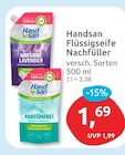 budni - Flüssigseife Nachfüller Natural Lavender Angebot im Prospekt Flüssigseife Nachfüller Natural Lavender bei budni im Prospekt "" für 1,69 €