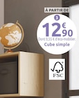 Mr.Bricolage Saint-Paul - Promo Cube simple Promo Cube simple à 12,90 € dans le catalogue Mr.Bricolage à Saint-Paul