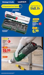 Offre Tournevis dans le catalogue Lidl du moment à la page 9