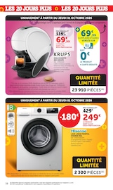 Promos Lave-Linge dans le catalogue "20 JOURS PLUS" de Hyper U Lave-Linge en promo dans le catalogue Hyper U à la page 38