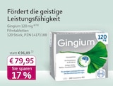 Gingium 120 mg bei mea - meine apotheke im Prospekt "" für 79,95 €