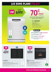 Promos Bosch dans le catalogue "BONS PLANS" de Pulsat à la page 3