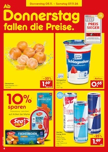 Sahne im Netto Marken-Discount Prospekt "Aktuelle Angebote" mit 70 Seiten (Mönchengladbach)