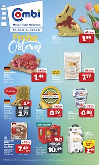 Bratwurst im aktuellen combi Prospekt (Osnabrück) Bratwurst im combi Prospekt "Markt - Angebote" mit 39 Seiten (Osnabrück)