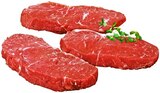Rinder-Steak aus der Keule Angebote von Land Bauern Rind bei REWE Heidenheim für 1,99 €