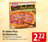 Dr. Oetker Pizza Die Ofenfrische Angebote bei famila Nordost Celle für 2,22 €