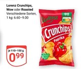Crunchips Wow von Lorenz im aktuellen GLOBUS Prospekt